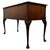 Wood Antique English Mahogany Writing Table, 1920 For Sale - Image 7 of 12