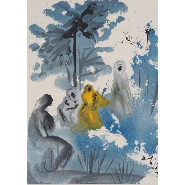 Salvador Dalí (1904-1989) Biblia Sacra: The Holy Family Color lithograph Signed in the plate On wove paper, 35 x 48 cm...