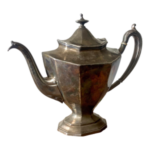 Antique Victorian Circa Late 1800’s “Reed and Barton” Silver Plated Tea Kettle Pot Pitcher