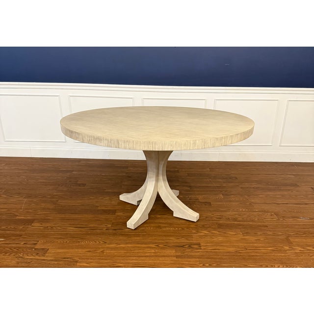Century Furniture Century Casual Round Dining/Breakfast/Game Table For Sale - Image 4 of 14