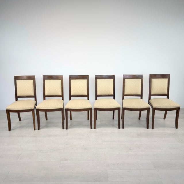 French French Dining Chairs – Set of 6 For Sale - Image 3 of 11