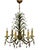 Pineapple chandelier from the manufacturer “Maison Bagues” ceiling lamp France around 1950. 6-armed handcrafted pineapple...