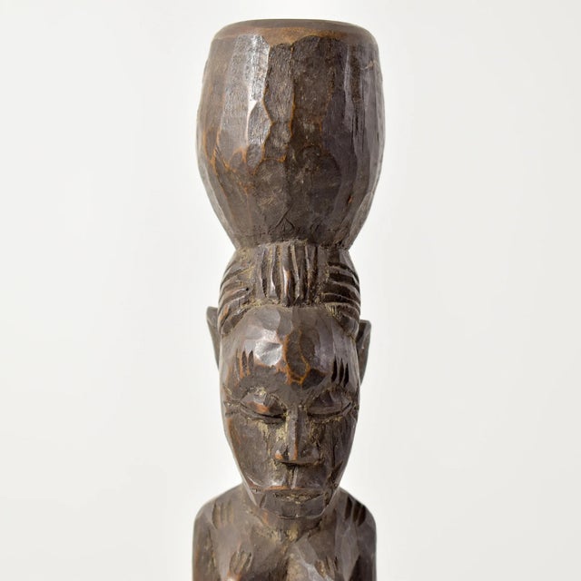 A wooden sculpture from the Senufo tribe in CÃ´te d'Ivoire. The Senufo people are an ethnic group living in parts of CÃ´te...