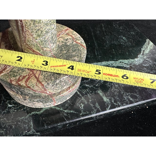 Tom Dixon "Rock" Green Marble Dumbbell Weight / Paperweight (2.5kg) For Sale - Image 12 of 13
