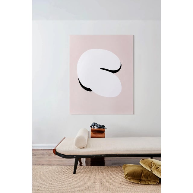 2020s Abstract Acrylic on Canvas Painting "Female" by Anna Pepe For Sale - Image 5 of 7