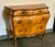 Italian Italian Olive Walnut Bur Lwood Bombe Chest of Drawers For Sale - Image 3 of 8