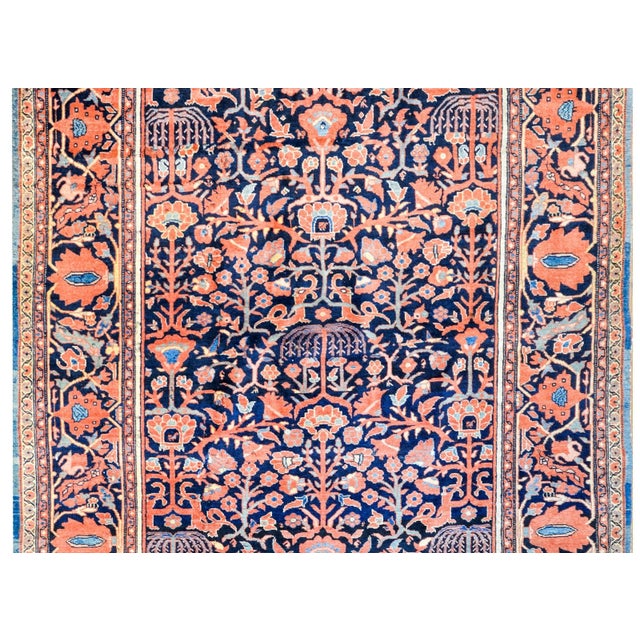 Early 20th Century Sarouk Farahan Rug For Sale In Chicago - Image 6 of 8