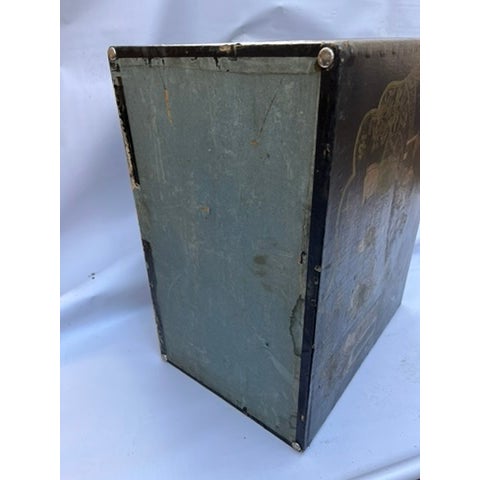 Wood Chinoiserie Wood Trunk For Sale - Image 7 of 16