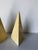 1980s Postmodern Tessellated Bone Pyramid Obelisk Sculptures – A Pair For Sale - Image 11 of 12