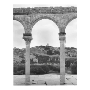 1964 Mount of Olives From the Dome of the Rock Jerusalem Photograph