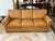 Ethan Allen Conor Leather Sofa, Camel For Sale In San Francisco - Image 6 of 12