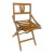 Circa 1940's Brevetti Reguitti Attributed Folding Children's Chair For Sale