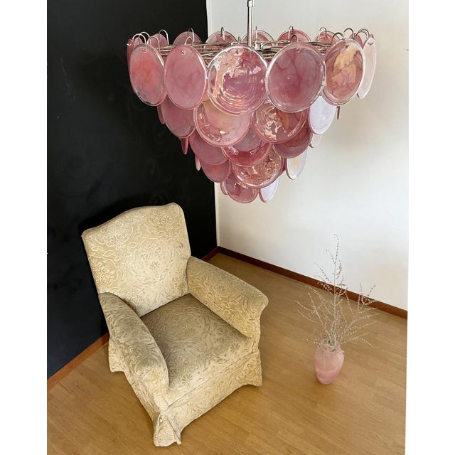 Vintage Space Age Murano Chandelier, 1990 For Sale - Image 15 of 16