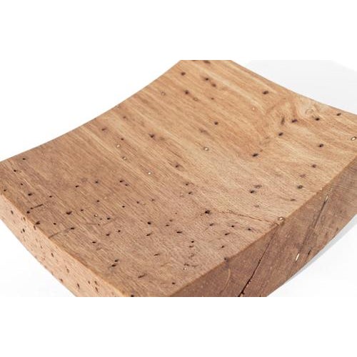 Contemporary V21214 Vessel in Natural Oak Wood by Jörg Pietschmann For Sale - Image 3 of 9