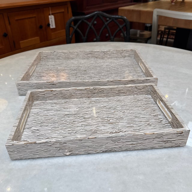 Made Goods Averelia Trays, Set of Two For Sale - Image 11 of 12