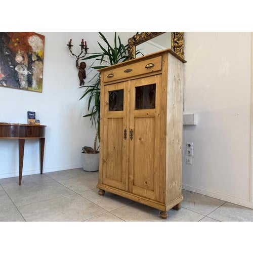 Rustic Vertico Cabinet in Softwood For Sale - Image 13 of 13