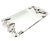 1980s Godinger Silver-Plated Bow & Ribbon Mirrored Vanity Tray — Hollywood Regency / Traditional / Shabby Chic For Sale