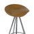 Designed by Pepe Cortes and made in Spain by Amat-3 for Knoll. A wooden saddle-like seat rests sturdy on five tubular...