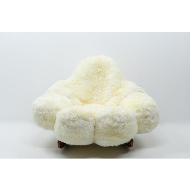 Vintage Rocking Yeti Chair by Mario Scheichenbauer for Elam, Italy, 1960s For Sale - Image 13 of 15