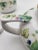 1960's Berries and Leaves Design Porcelain Tea Pot With Lid and Cup For Sale - Image 11 of 12