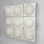 Italian Modern Wall Lamps in White Plastic from L. & G. Pancaldi, 1980s, Set of 9 For Sale - Image 3 of 17
