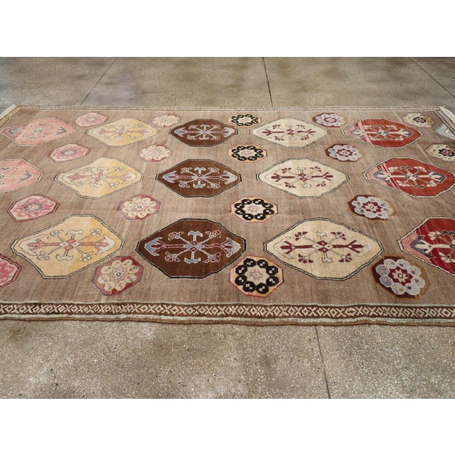 Galerie Shabab Collection Mid-20th Century Turkish Anatolian Tribal Carpet For Sale - Image 4 of 8