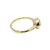 Modern GIA-Certified 1.81ctw Oval Diamond Ring in 18k Yellow Gold, Size 6.75 For Sale - Image 3 of 4