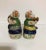 English Antique 1920s English Staffordshire Style Ceramic Musical Pigs - Set of 2 For Sale - Image 3 of 6