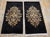 Antique circa 1920 Chinese Art Deco hand-knotted wool rug, 2' x 4' (24 x 48 in). Condition: good. This rare pair of circa...