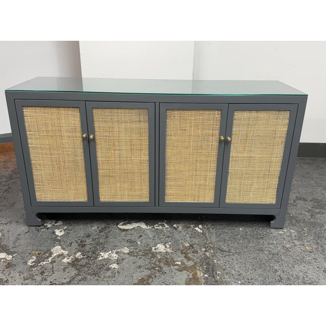Design Plus Gallery presents the Sofia Cabinet from Worlds Away. Drawing from British West Indies design, the cabinet...