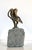 This bronze sculpture, titled Politik, is a satirical reflection on politics, created in 1997 during Aliev´s time as a...