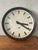 Brown Large Czech Bakelite Factory Clocks from Pragotron, 1950s For Sale - Image 8 of 8