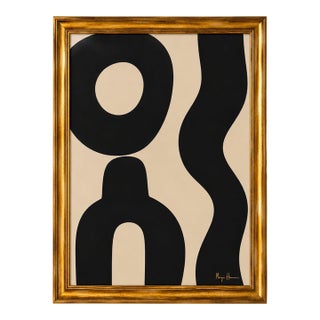 Desert Rhythm II Modern Painting Framed by Bryan Boomershine For Sale