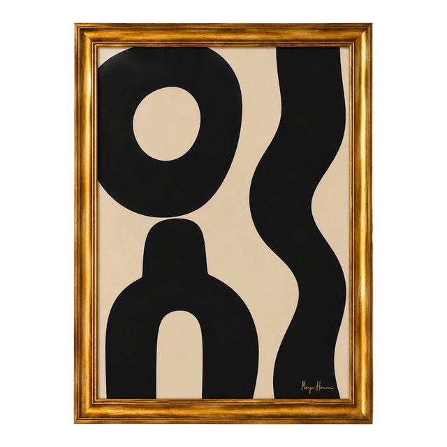 Desert Rhythm II Modern Painting Framed by Bryan Boomershine For Sale