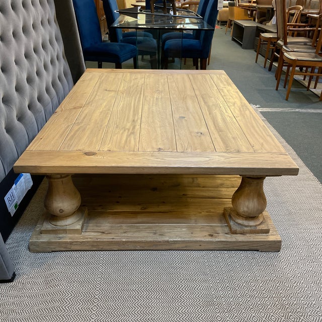 Restoration Hardware Salvaged Balustrade Coffee Table Chairish