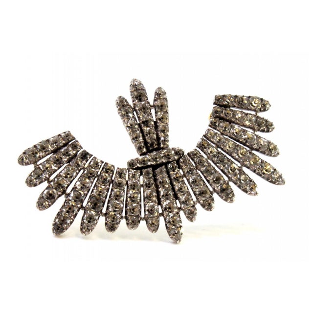 Gold and Silver Brooch For Sale - Image 3 of 11