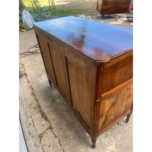 French 18th Century Louis XVI Walnut Chest of Drawers For Sale - Image 9 of 12
