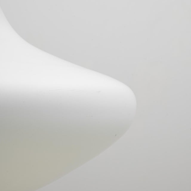 1950s Dutch Philips Wood and Opal Glass Pendant Lamp By Louis Kalff For Sale - Image 12 of 18
