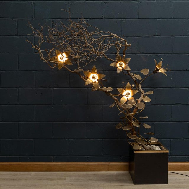 20th Century Belgium Floor Lamp by Daniel Haeseleer, 1970s For Sale - Image 4 of 18