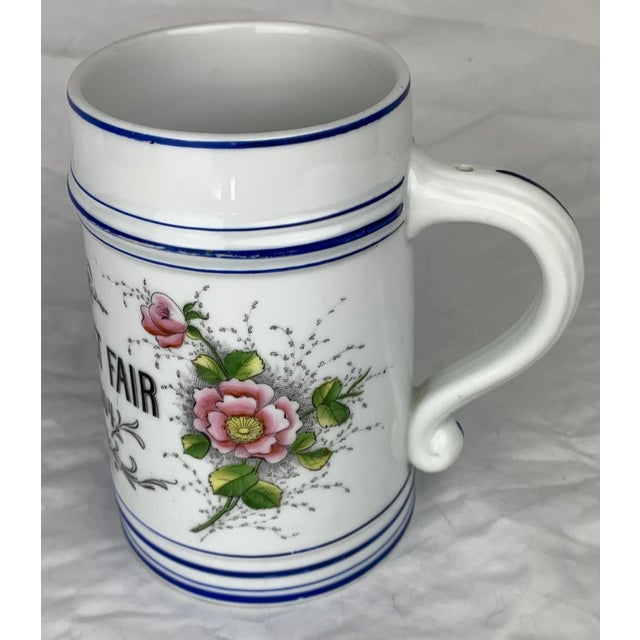 1904 St. Louis Worlds Fair Commemerative Mug For Sale - Image 10 of 11