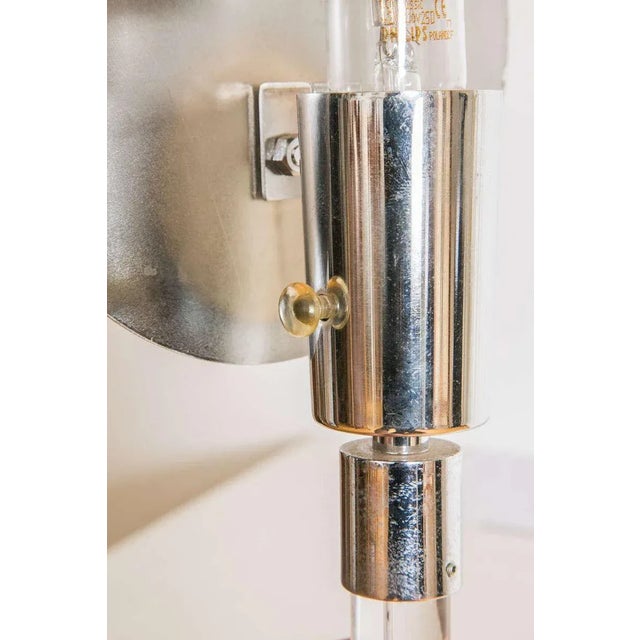 Metal Sconces by Peter Hamburger from Knoll, 1970s, Set of 2 For Sale - Image 7 of 11