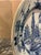 Chinoiserie 19th Century Hand Painted English Delft Chinoiserie Decorated Charger For Sale - Image 3 of 7