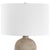 Not Yet Made - Made To Order Torres Textured Ceramic Table Lamp For Sale - Image 5 of 6