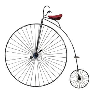 Curtis Jere Penny-Farthing Bicycle Wall Sculpture