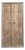 Antique Indian Hand-Carved Double Doors – Rustic Farmhouse Teak Wood Architectural Salvage For Sale