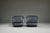 Blue Ice Blue Mohair Lounge Chairs, Italy, 1950s, Set of 2 For Sale - Image 8 of 9