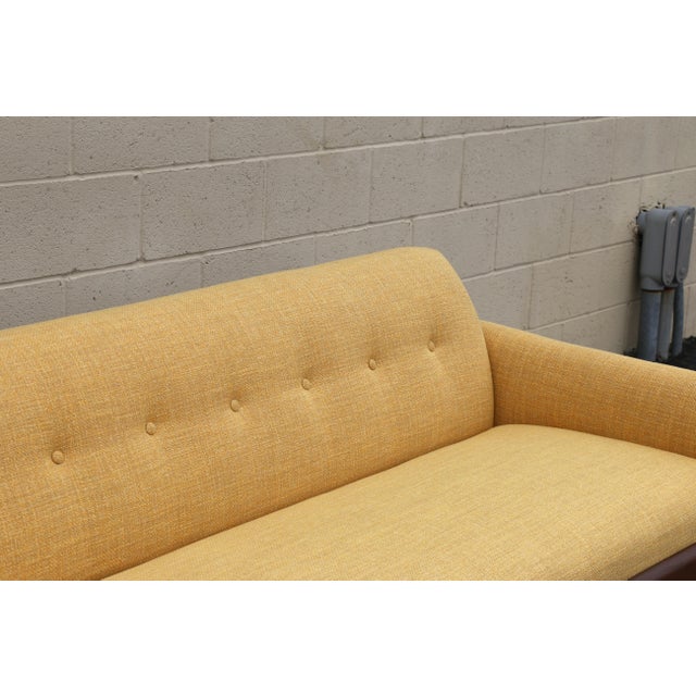 Mid-Century Modern Adrian Pearsall Style Walnut Sofa, Circa 1960s For Sale In Los Angeles - Image 6 of 18