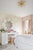 Brass Mitzi Mimi 22.5 in. 6 Light Close-to-Ceiling in Aged Brass Finish For Sale - Image 8 of 11