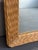 Vintage Boho Chic Pencil Reed Rattan and Glass Mirror For Sale - Image 4 of 7