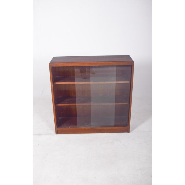 1950s Portuguese Low Display Cabinet with Shelves, 1950s For Sale - Image 5 of 10